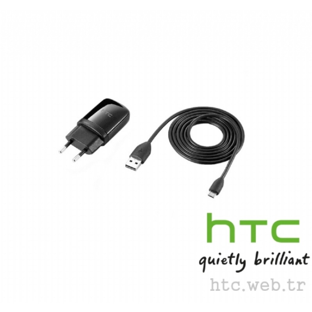 HTC Desire Eye Micro-USB Şarj Aleti + Data Kablosu 